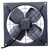 Вентилятори є розташоване в циліндричному кожусі (обечайке) колесо з консольних лопатей, закріплених на втулці під кутом до площини обертання (в деяких конструкціях   використовуються поворотні лопаті)