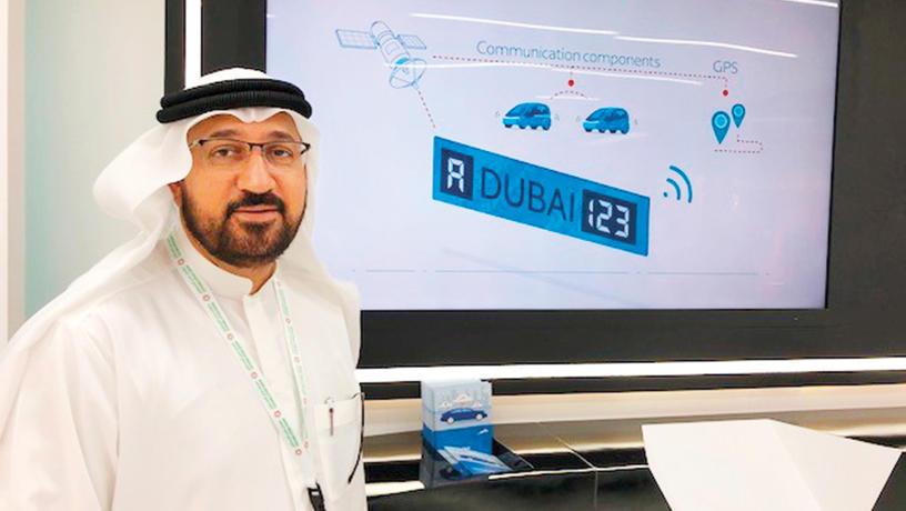 Розумні автомобільні номери в Дубаї зможуть викликати поліцію і швидку в екстрених ситуаціях