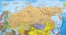 -   Карта Росії з високою роздільною здатністю   - розмір 3074 х 1650 - 2,31 Мб