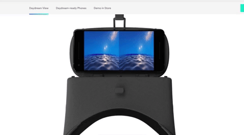 легкий шолом і простий в управлінні контролер   в версії daydream-ready створюються Pixel 2, Pixel 2 XL, Galaxy S8 & S8 +, ZenFone AR, LG V30   99 доларів США